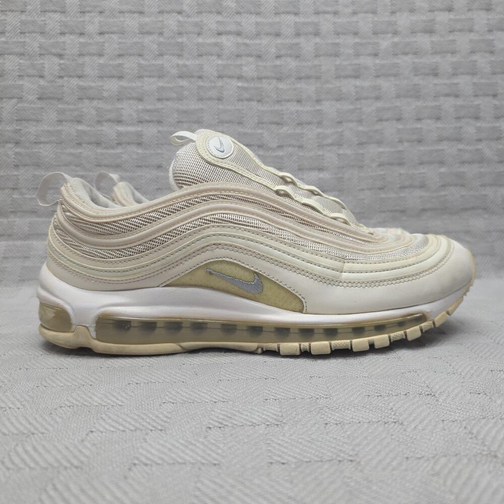 Nike Air Max 97 Triple White Wolf Grey Size 9 Men 921826-101